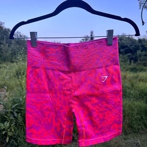 Gymshark Women's Vibrant Pink Bike Shorts